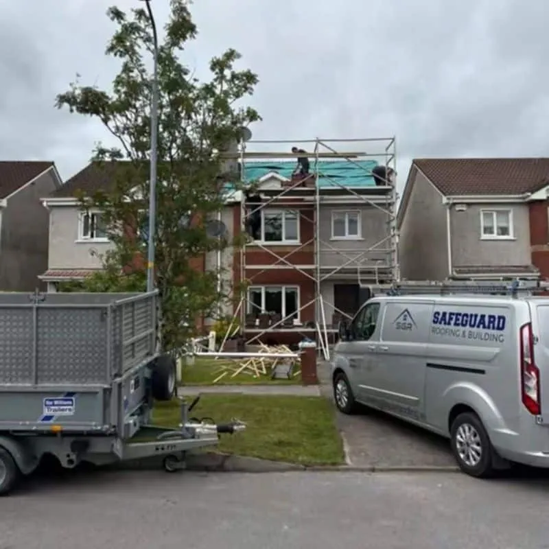 Tile roof replacement project in Midleton, Cork